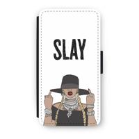 Slay All Day: iPhone XS Flip Hoesje