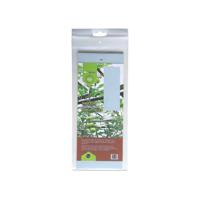 BLAUWE VANGPLATEN | 10cm x 25cm - 10 stuks