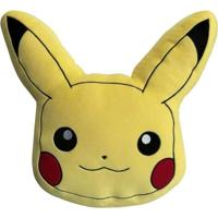 Premium 3D Kussen - POKEMON - Pikachu Gezicht - Microvezel - 40 cm
