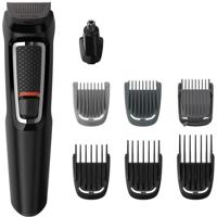 PHILIPS MG3730 / 15 Baard- en haartrimmer - Multistyle - 8 in 1 - Zelfslijpende mesjes - Zwart