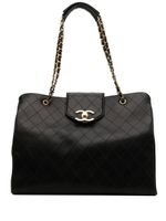 CHANEL Pre-Owned sac porté épaule Supermodel (1990-1991) - Noir