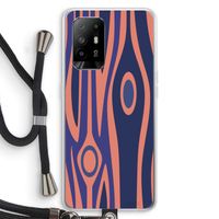 Bast A: Oppo A94 5G Transparant Hoesje met koord