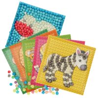 Playmais PlayMais Mosaic Kaarten Versieren Dierentuin