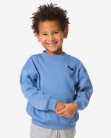 HEMA Takkie kindertrui sweatstof blauw (blauw)