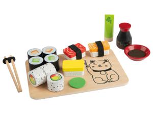 Playtive Houten levensmiddelenset (Sushi-Set)