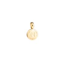 Go Dutch Label Letter N Kettinghanger Goud Go Dutch Label Letter N Kettinghanger Goud