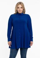 Yoek Blouse A-lijn | Indigo | Maat 54/56