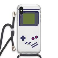 Game On: iPhone X Transparant Hoesje met koord