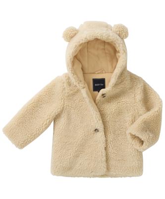 unisex teddy jas met oortjes