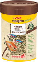 Sera Vipagran Nature 100ml - Premium Aquariumvisvoer Zinkend Granulaat, Natuurlijk Zonder Additieven