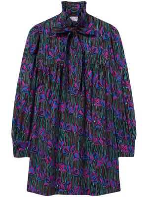 PUCCI robe courte à fleurs - Violet