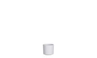 Era pot rond wit relief h7xd7cm - Mica decorations