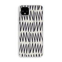 Marrakech Zigzag: Pixel 4 XL Transparant Hoesje