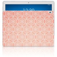 Lenovo Tab P10 Hippe Hoes Pattern Orange