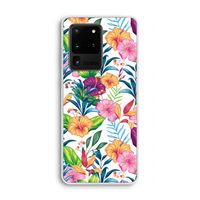 Tropisch 2: Samsung Galaxy S20 Ultra Transparant Hoesje