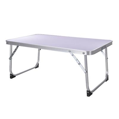 CM Camping tafel - aluminium - opvouwbaar en lichtgewicht - wit - 56 x 34 x 24 cm
