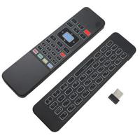 T3-C draadloze luchtmuis afstandsbediening toetsenbord met 7 kleuren achtergrondverlichting voor Smart TV, Android TV Box, PC, HTPC - thumbnail