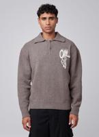 Off The Pitch Boucle Grip Sweater Heren Grijs - Maat L - Kleur: Grijs | Soccerfanshop
