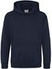 Just Cool JH001K Kids´ Hoodie - New French Navy - 9/11 (L)