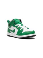 Jordan Kids "baskets Air Jordan 1 ""Lucky Green""" - Blanc - thumbnail