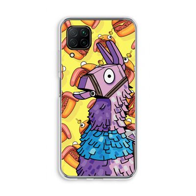 Loot Burger: Huawei P40 Lite Transparant Hoesje