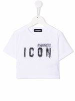 DSQUARED2 KIDS t-shirt Icon à logo imprimé - Blanc - thumbnail