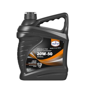 EUROL 20W-50 HD Mineraal, Motorolie 4T, 4 liter