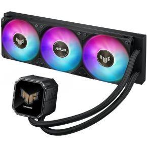 ASUS TUF Gaming LC III 360 ARGB LCD Computer behuizing Alles-in-één vloeistofkoeler 12 cm Zwart