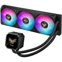 ASUS TUF Gaming LC III 360 ARGB LCD Computer behuizing Alles-in-één vloeistofkoeler 12 cm Zwart