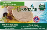 Tonijnfilet in olijfolie bio Tonijnfilet in olijfolie bio