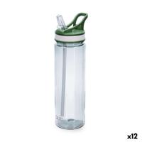 Waterfles Quid Quidate Groen Plastic 700 ml (12 Stuks)