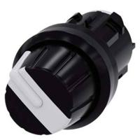 Siemens 3SU10002AS600AA0 3SU1000-2AS60-0AA0 Knevelschakelaar Knop Wit 2 x 360 ° 1 stuk(s)