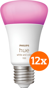 Philips Hue White and Color E27 1100lm 12-pack