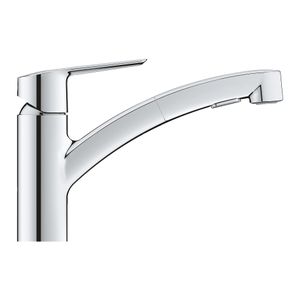 Grohe QuickFix Start keukenmengkraan met uittrekbare handdouche chroom