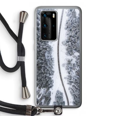 Snøfall: Huawei P40 Pro Transparant Hoesje met koord