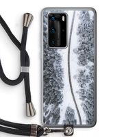 Snøfall: Huawei P40 Pro Transparant Hoesje met koord