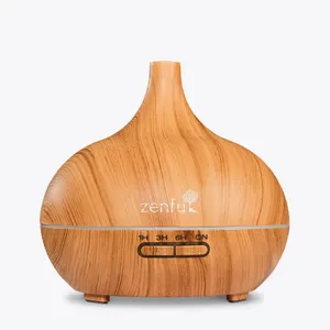 Dewdrop aroma diffuser 400ml licht hout