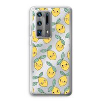 Citroenen: Huawei P40 Pro Plus Transparant Hoesje
