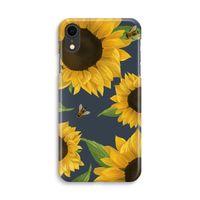 Sunflower and bees: iPhone XR Volledig Geprint Hoesje