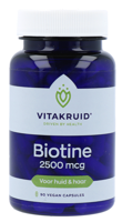 Vitakruid Biotine 2500 mcg Huid & Haar Capsules