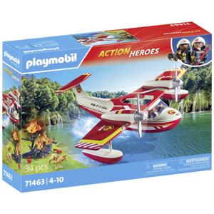 Playmobil Act!on Heros 71463 Brandweervliegtuig met wisfunctie