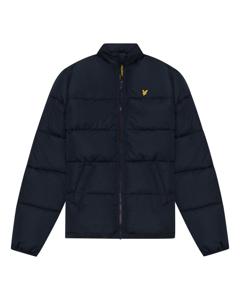 Lyle & Scott Winterjas puffer - Z271 Dark Navy blauw