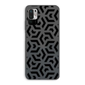 Crazy pattern: Xiaomi Redmi Note 10 5G Transparant Hoesje