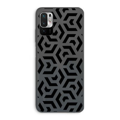 Crazy pattern: Xiaomi Redmi Note 10 5G Transparant Hoesje