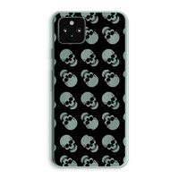 Musketon Skulls: Google Pixel 5a 5G Transparant Hoesje