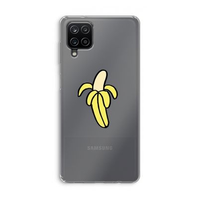 Banana: Samsung Galaxy A12 Transparant Hoesje