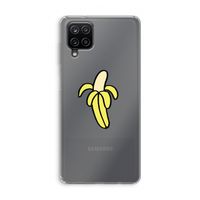 Banana: Samsung Galaxy A12 Transparant Hoesje