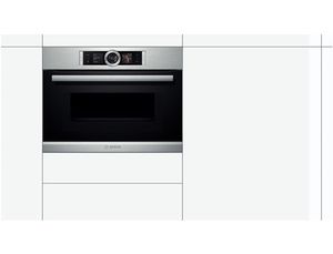 Bosch Serie 8 CMG636BS2 oven Elektrische oven 45 l 3600 W Zwart, Roestvrijstaal