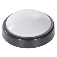 CM Nachtlampjes - draadloos - wit/zwart - kinderkamer - drukknop - 15 x 5 cm