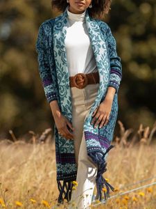 Others Boho Loose Yarn/Wool Yarn Cardigan